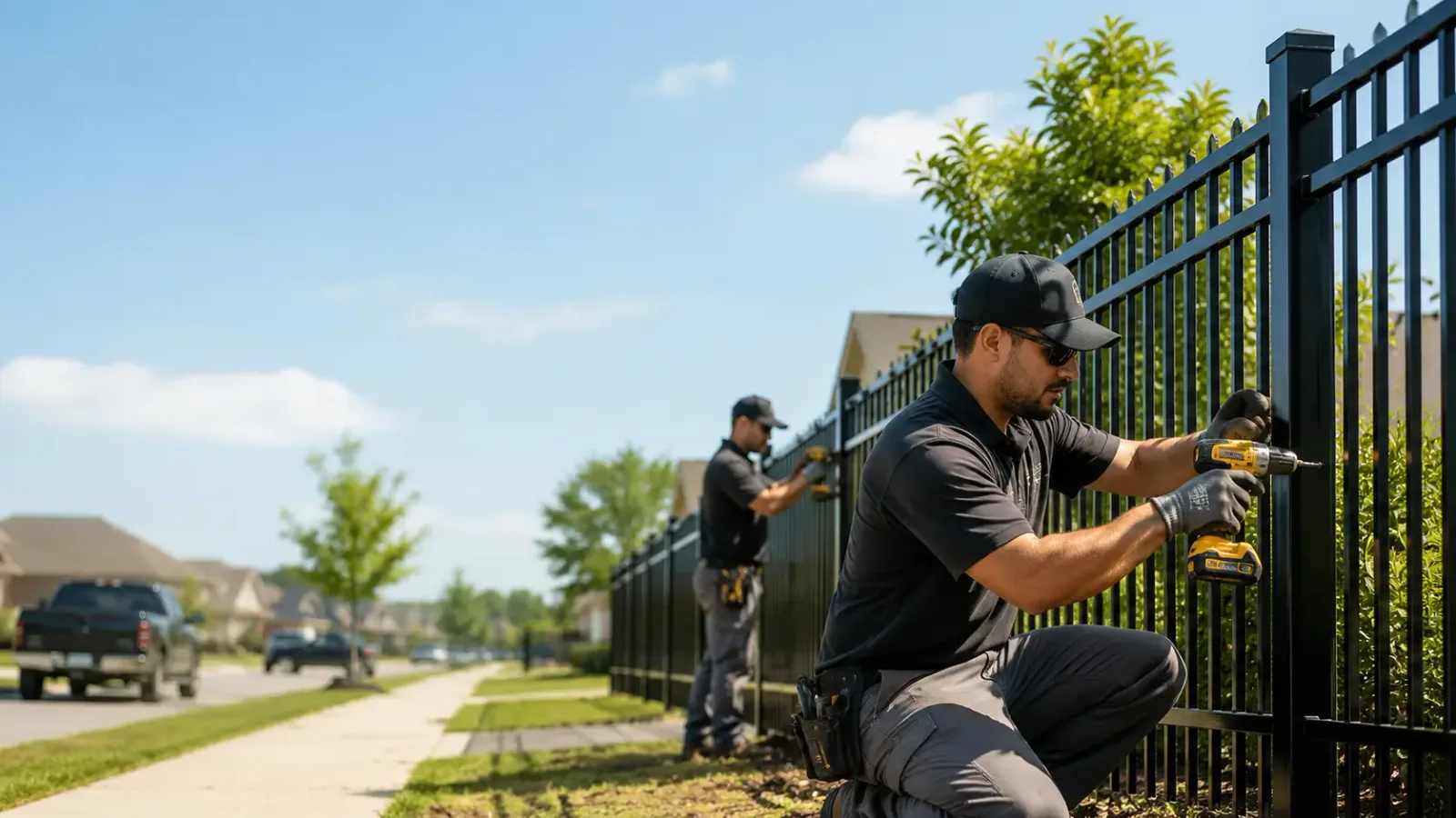 Metal Fence Installation in Kellyville, OK